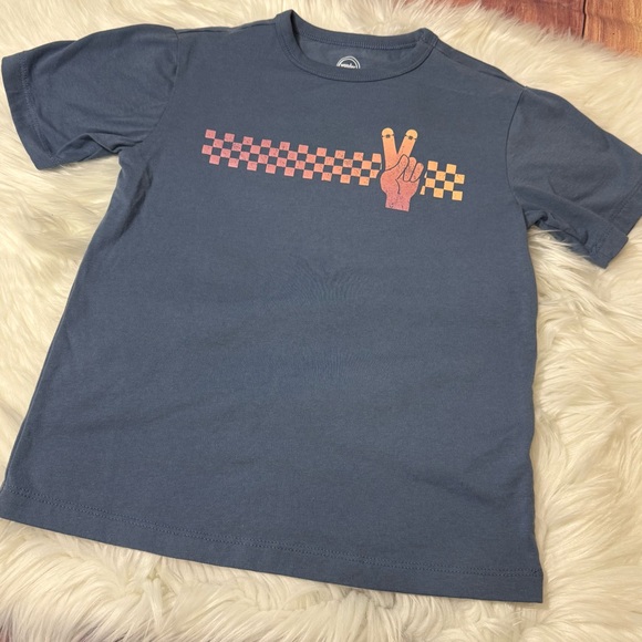 Wonder Nation Blue Graphic Short Sleeve Shirt - Boys Size Small (6-7) - Picture 3 of 13